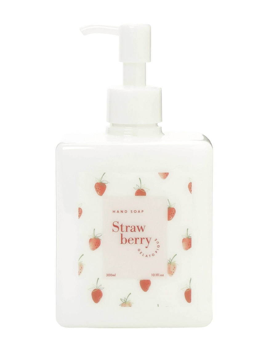 ジェラート ピケの“いちご”ルームウェア、つぶつぶMIXの苺ミルク色