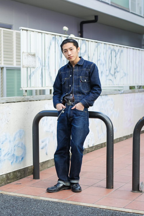 芦馬 達徳さん - リーバイス(Levi's)、ワコマリア(WACKO MARIA)｜原宿