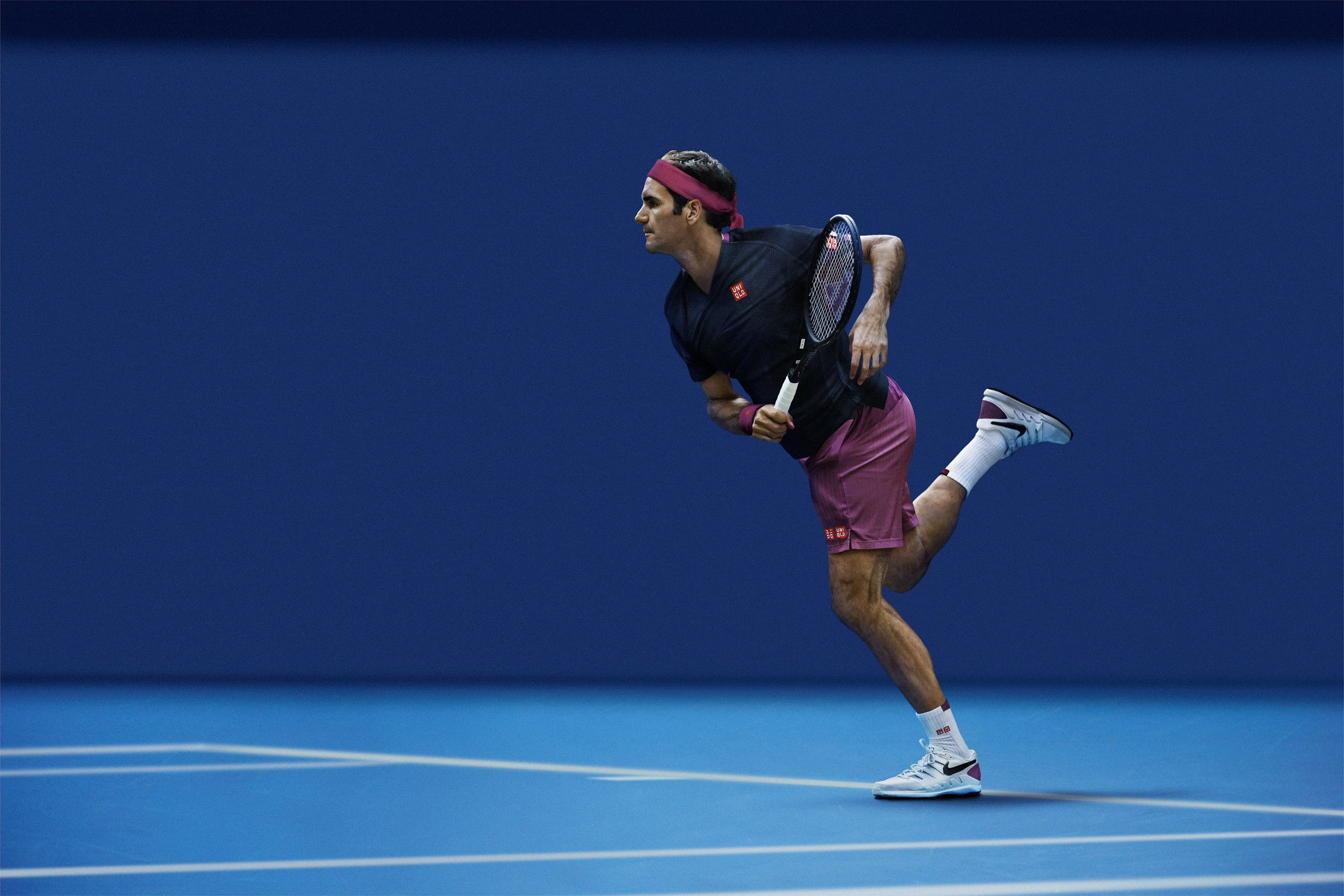 ペットボトルから作ったユニクロ「ドライ EX」ウェア、フェデラー選手