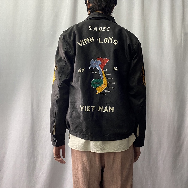 60年代 60s ベトナムジャンパー スーベニアジャケット ベトナム戦争