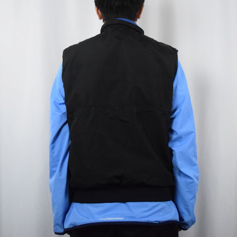 90年代 90s パタゴニア アウトドア ナイロン フリース 青 黒 ブラック