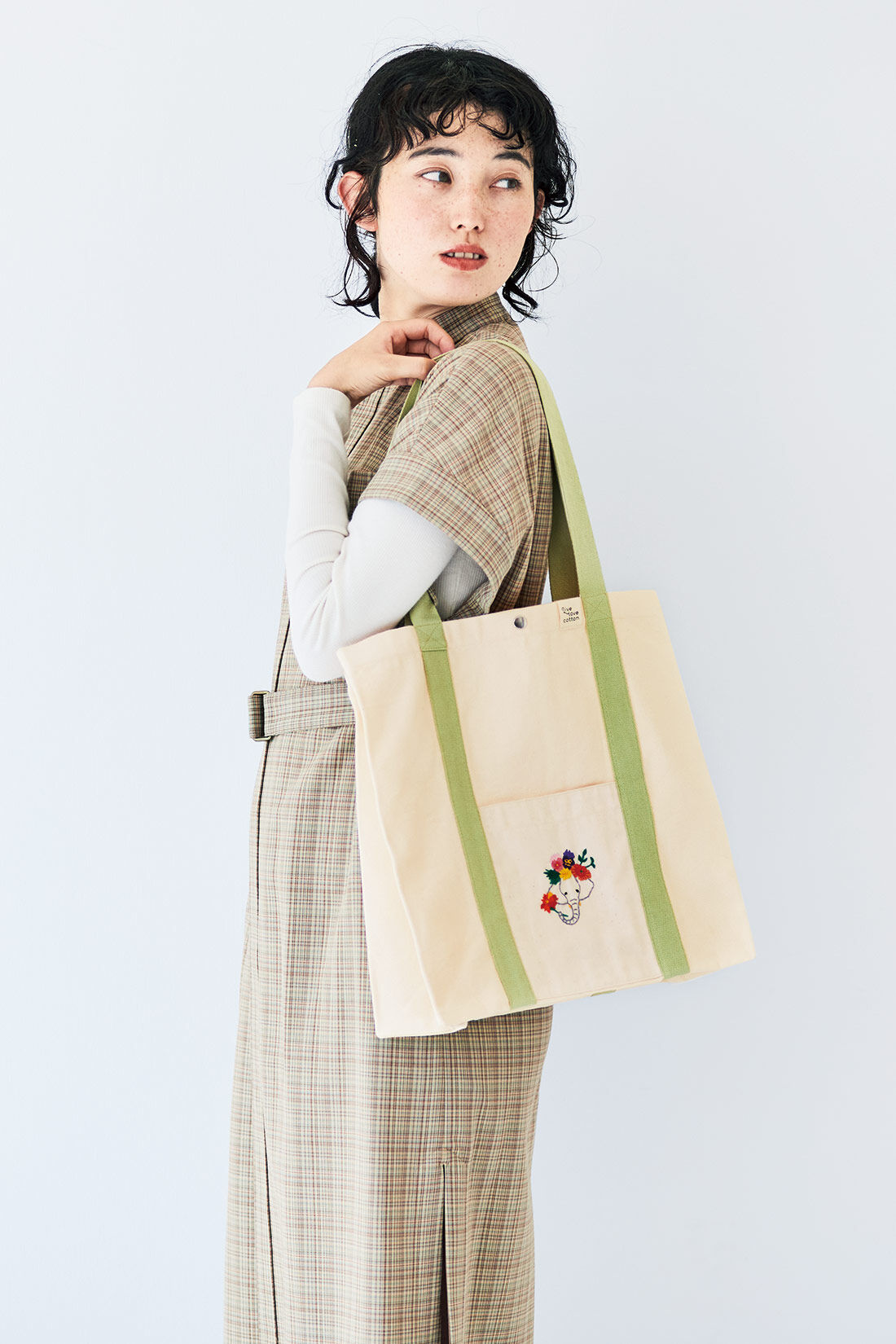 リブ イン コンフォート Live love cotton project お花を紡いで笑顔が