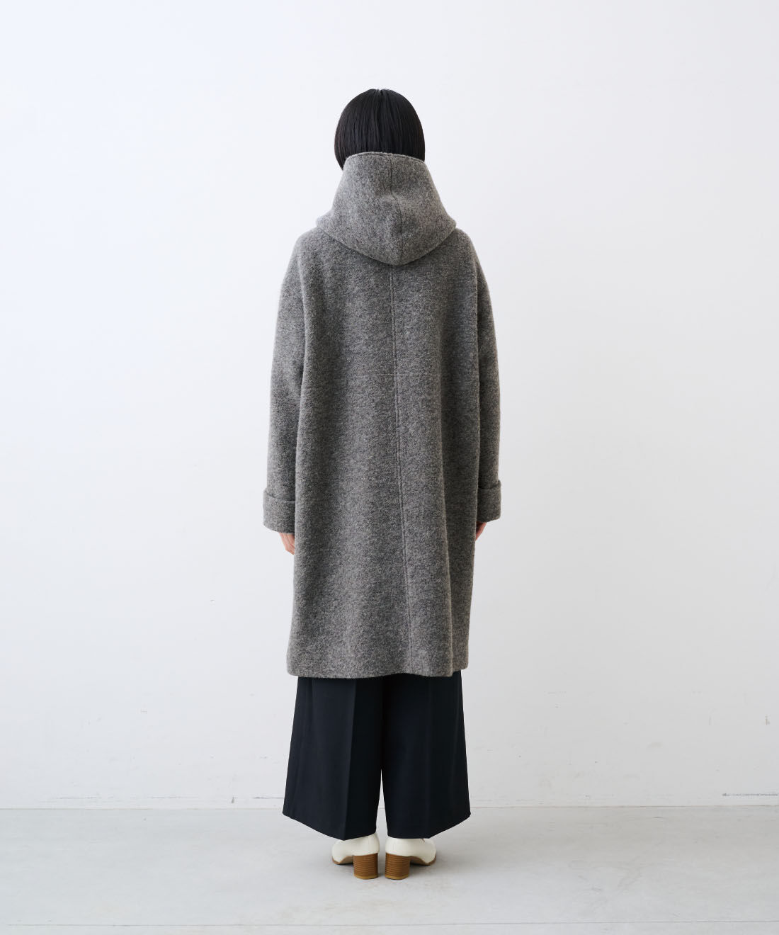 3～10日でお届け】IEDIT[イディット] ウール混スライバー素材で軽やか