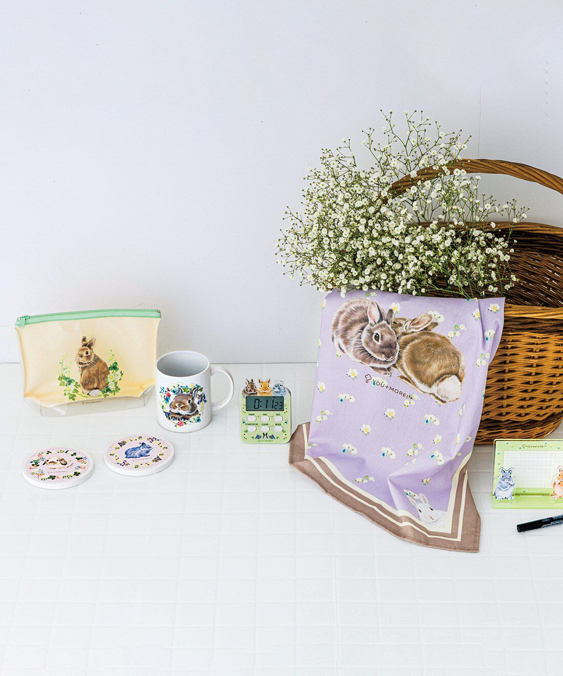 YOU＋MORE！ しらと あきこさんが描く うさぎ雑貨コレクションの会