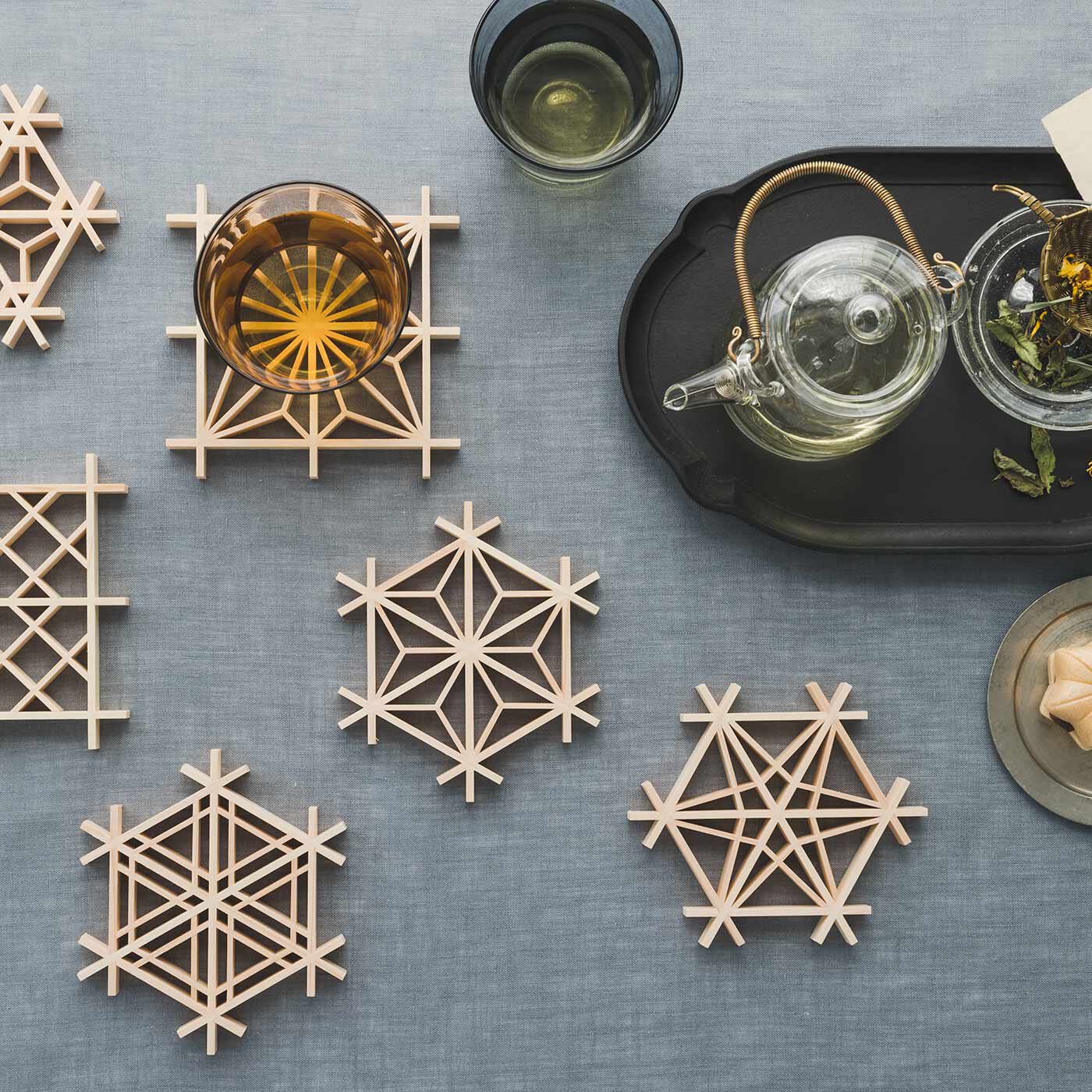 建具職人さんと作った 組子細工のコースターキットの会｜SeeMONO