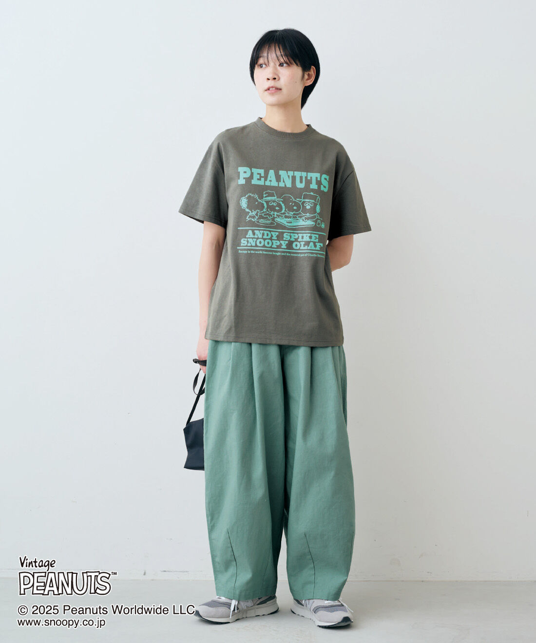 THREE FIFTY STANDARD 金子敦子さんと作ったグラスグリーンの麻混