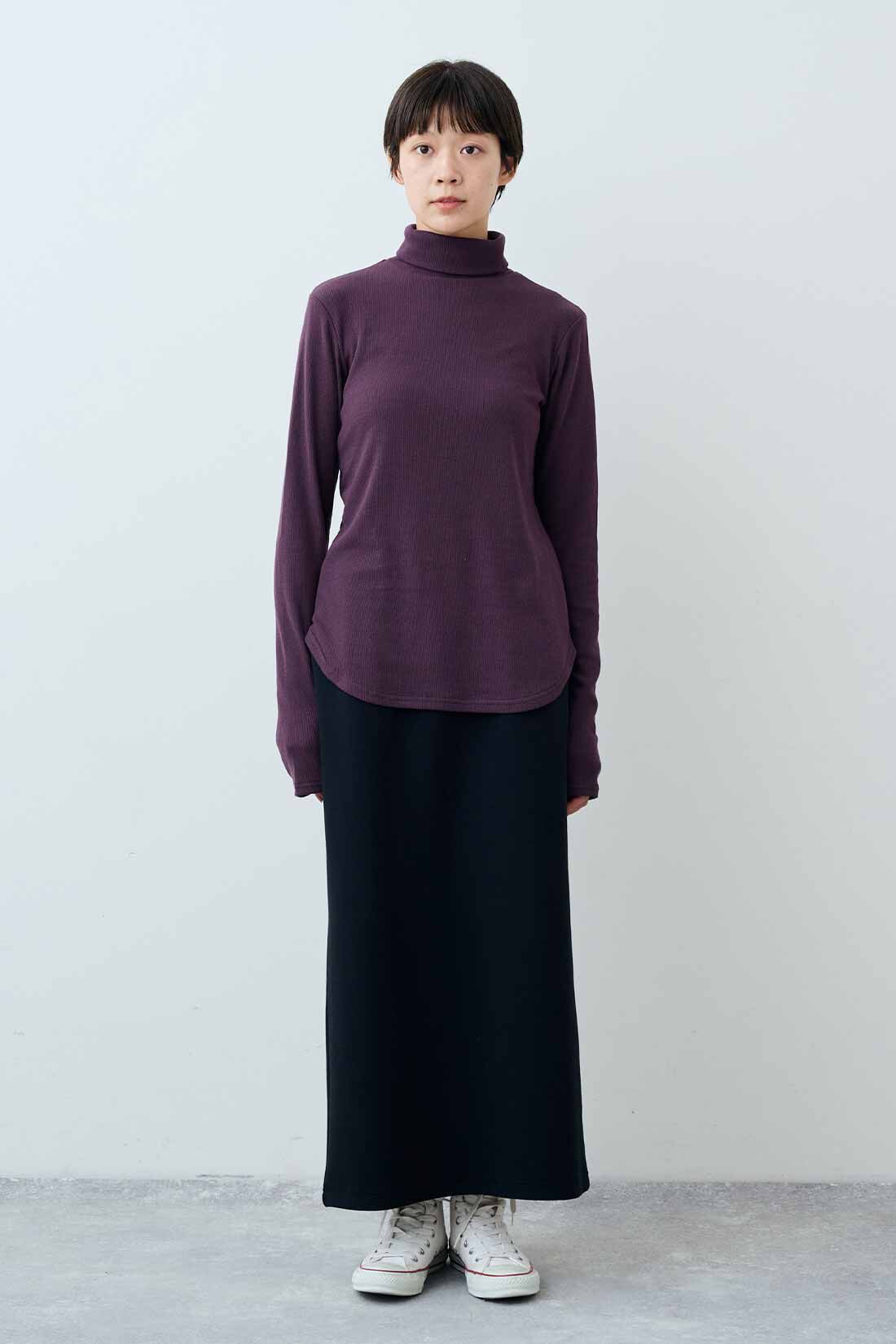 THREE FIFTY STANDARD 万能なダンボールニットのセットアップ