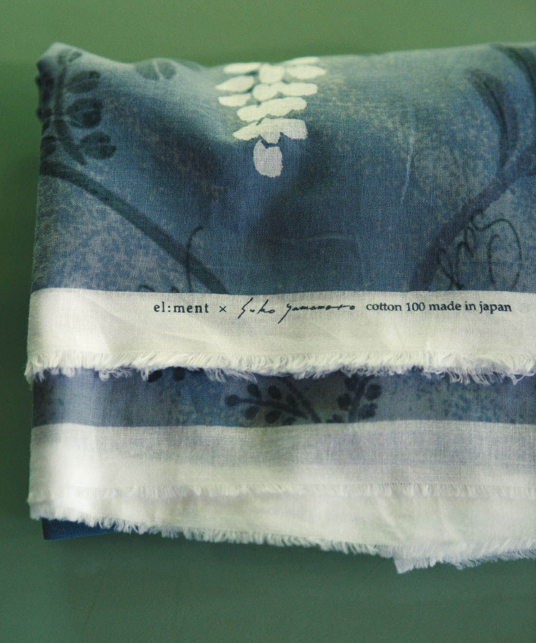 el:ment×山本祐布子 日常にアートが溶け込む シングルガーゼの大判