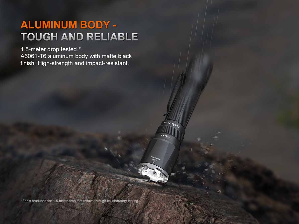 Fenix TK21R Rechargeable Tac Flashlight - Fenix Lighting