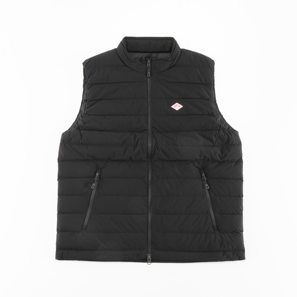 ダントン DANTON メンズトップス STRETCH NYLON MIDDLE DOWN STAND