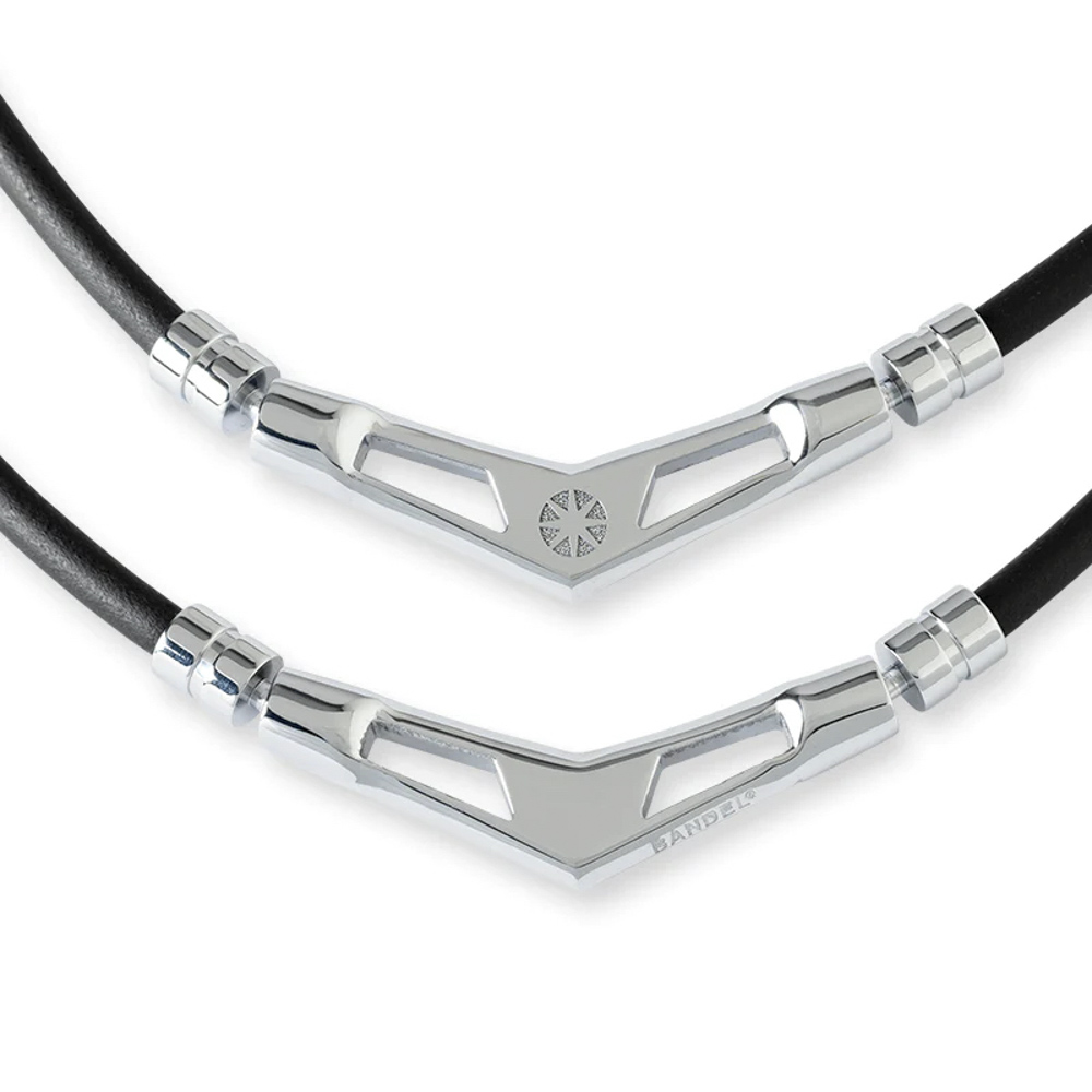 バンデル BANDEL ネックレス Healthcare Necklace V1 (Black × Silver