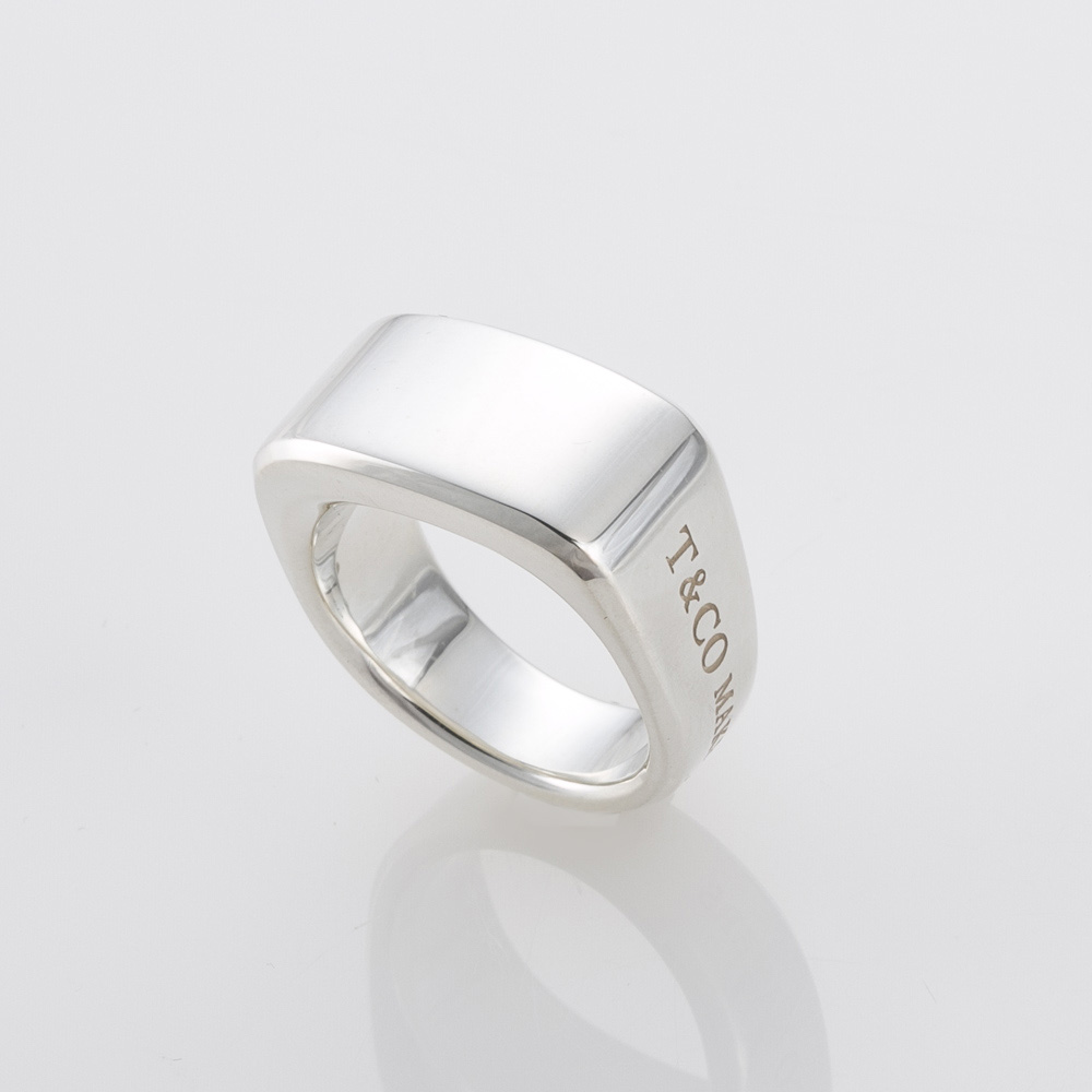 ティファニー TIFFANY リング 16号 メイカーズ シグネット 63450642