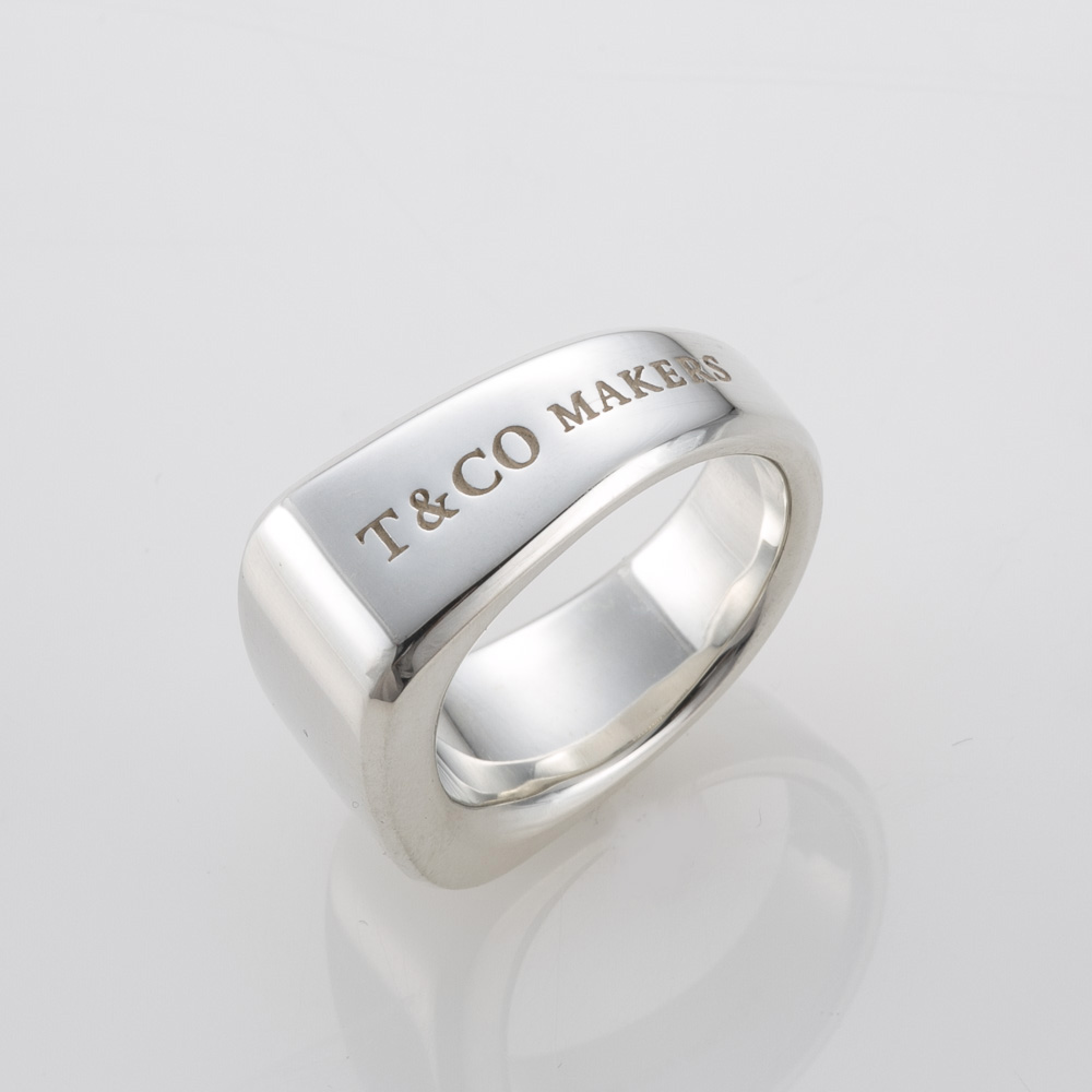 ティファニー TIFFANY リング 16号 メイカーズ シグネット 63450642