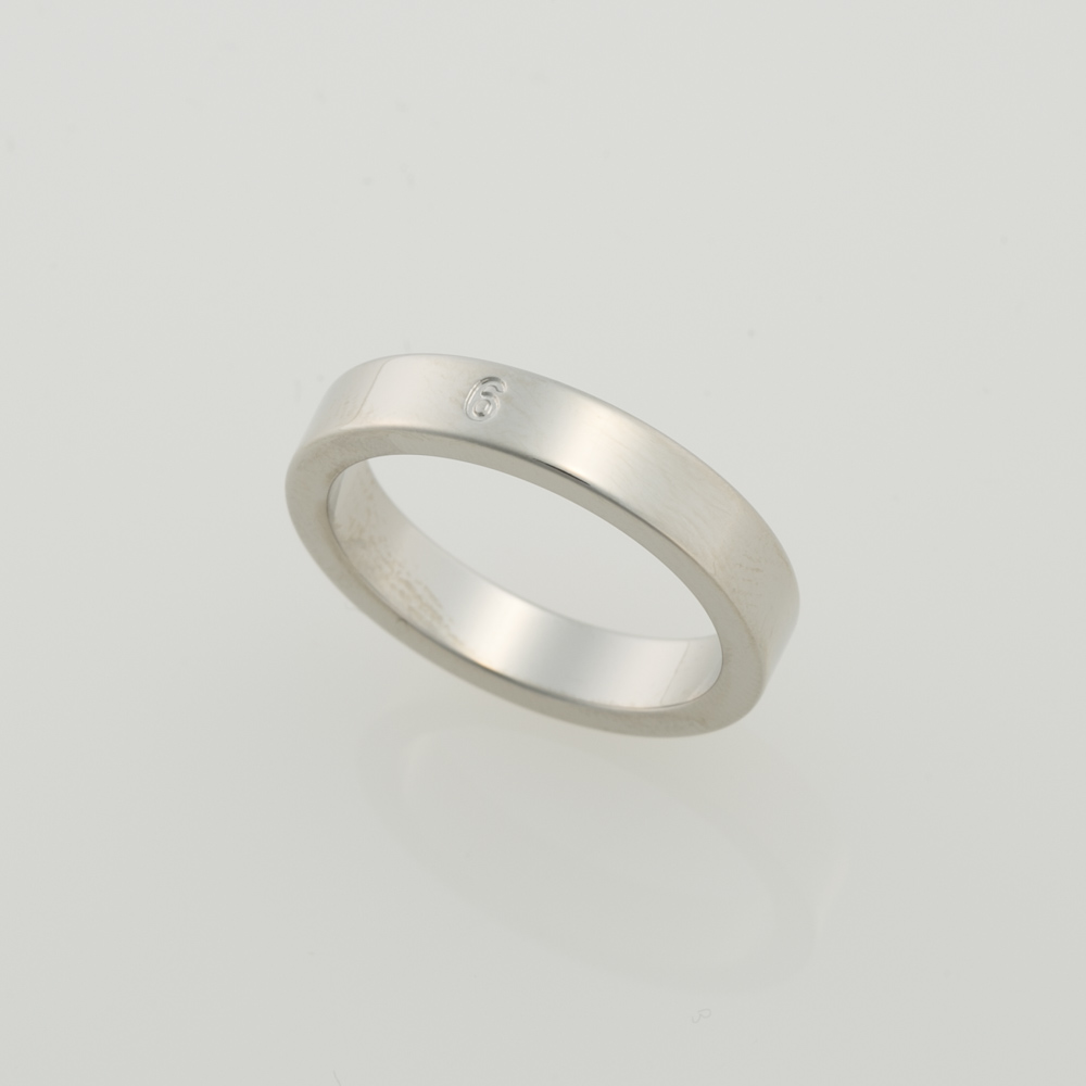 エムエム6 メゾンマルジェラ MM6 Maison Margiela リング ミニマルロゴ