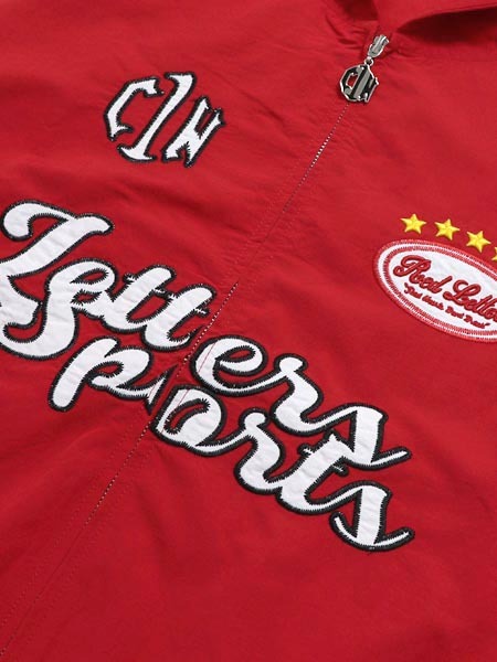 SALE】【送料無料】RED LETTERS C1N ZIP UP NYLON JACKET - FIVESTAR