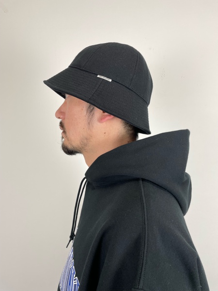 COOTIE / Knit Ball Hat -Black-