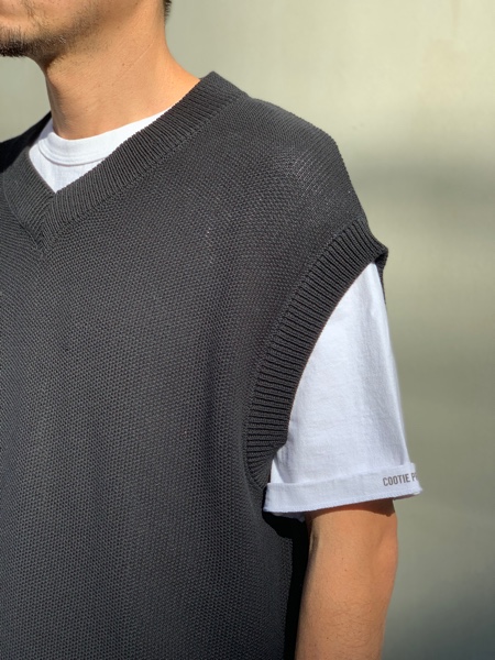 COOTIE クーティ 通販 Seed Stitch Knit Vest