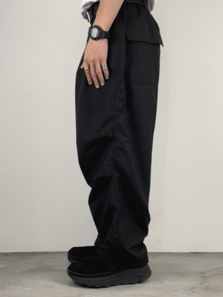 COOTIE / T/R Error Fit Utility Easy Pants -Black-