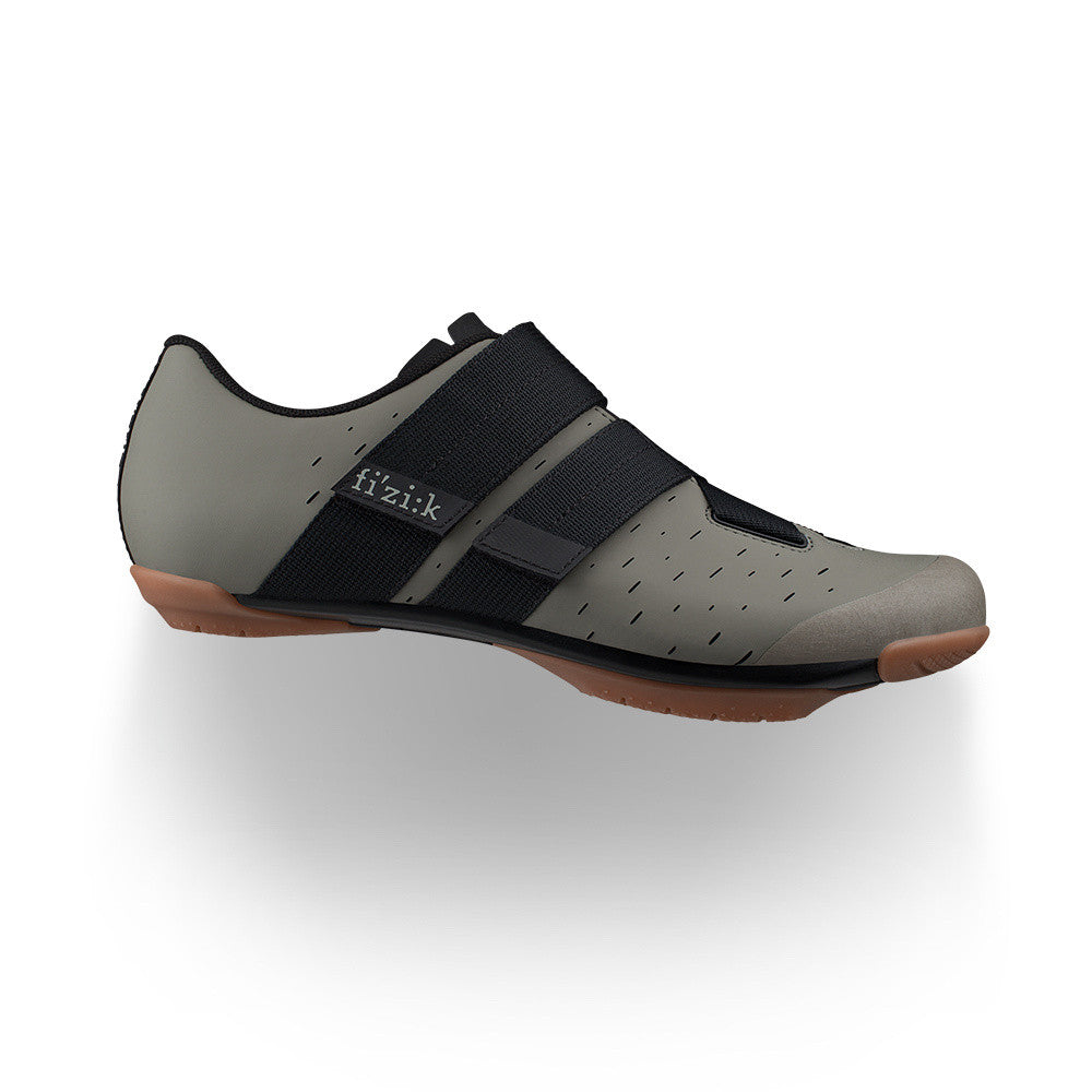 Gravel Cycling Shoes - Terra Powerstrap X4 Mud/Caramel - Fizik