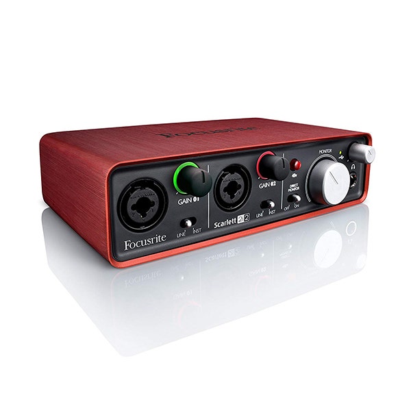 Focusrite Scarlett 2i2 (1st Generation) USB Recording Audio