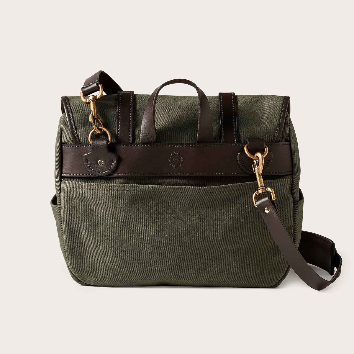 Rugged twill medium field bag by Filson | Otter green (Green)