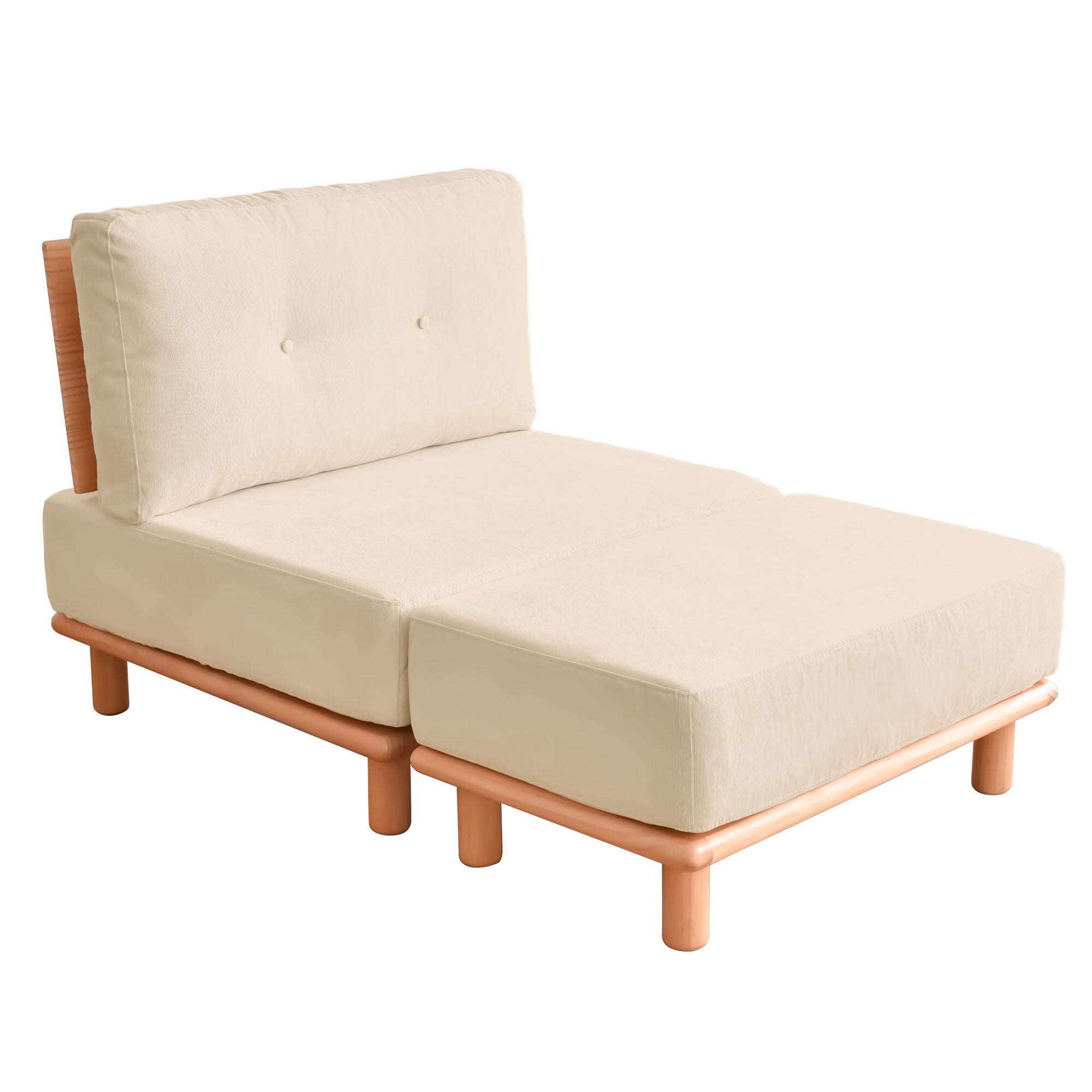 あす着] 幅81cm ソファ 1人掛け オットマン付き ソファー ソファカウチ