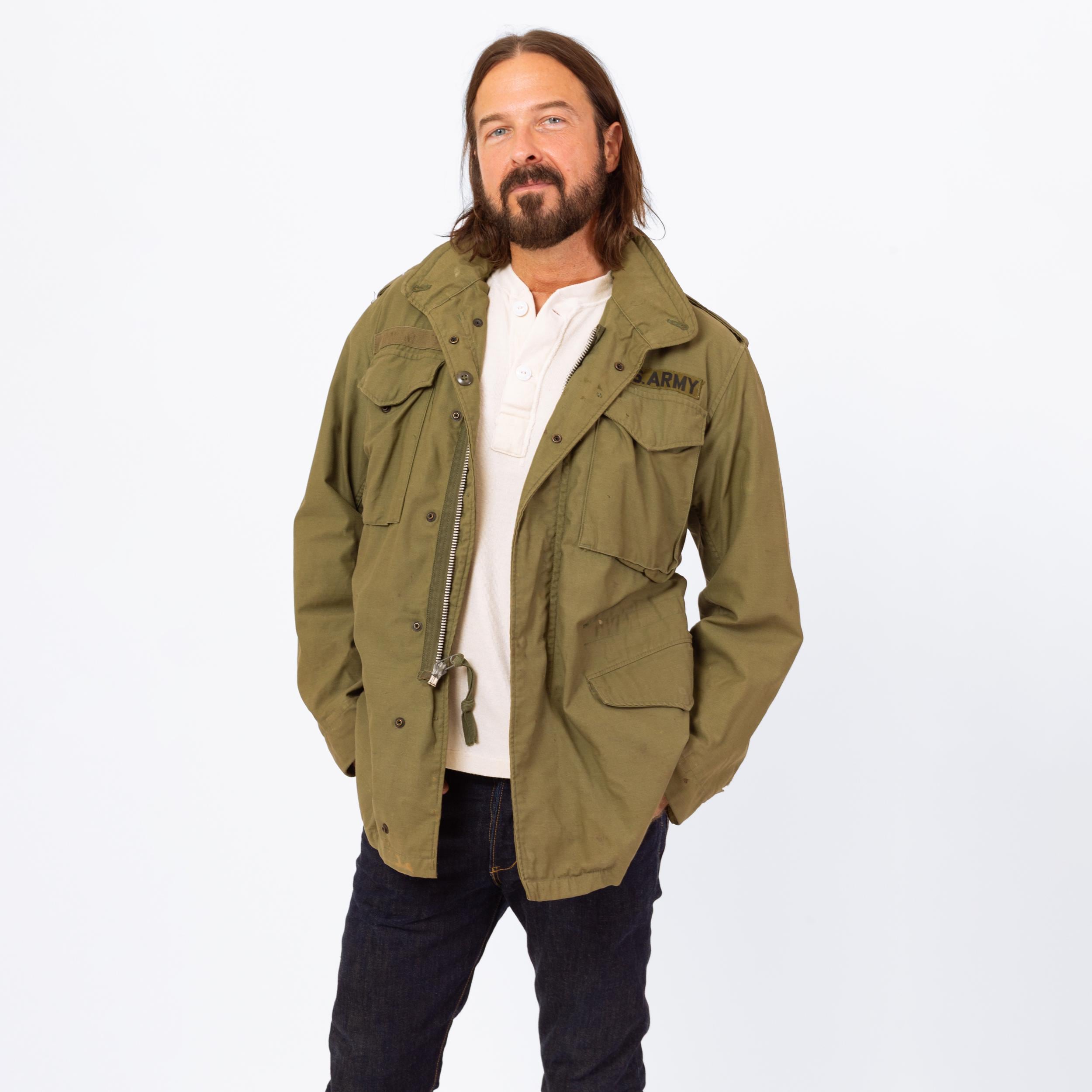 Vintage 70s M65 US Army Field Jacket - Small Long – Flying Apple