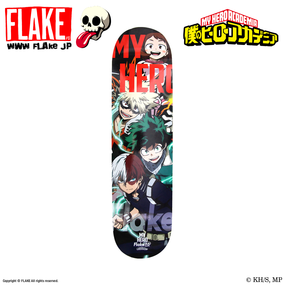 SKATEBOARD DECK 新入荷!! FLAKE SKATEBOARD HERO ACADEMIA PROJECT
