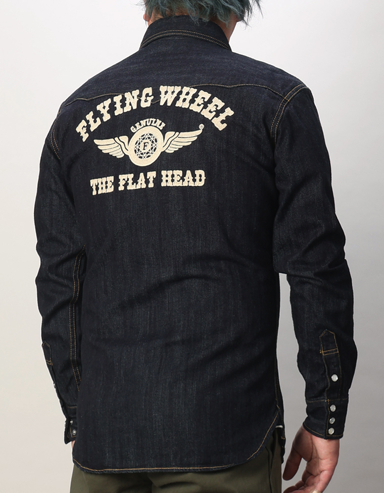 トップス THE FLAT HEAD EARLY WORKS フラットヘッド(FLAT HEAD) T