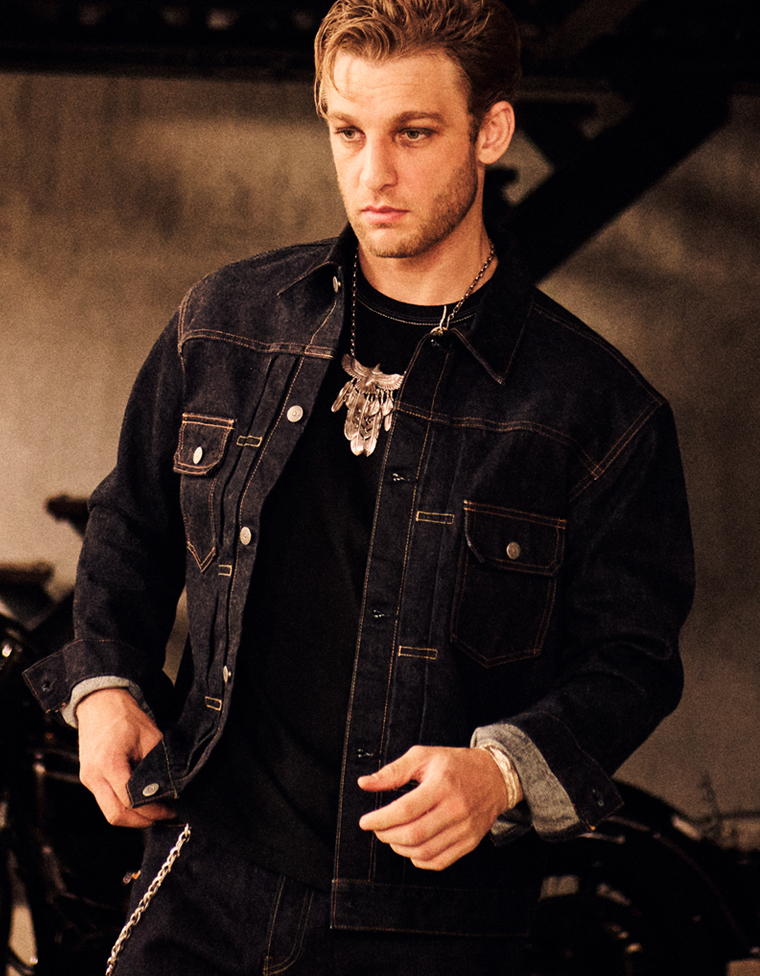 14.5oz デニムジャケット 50sモデル FN-OJ-D002 | THE FLAT HEAD