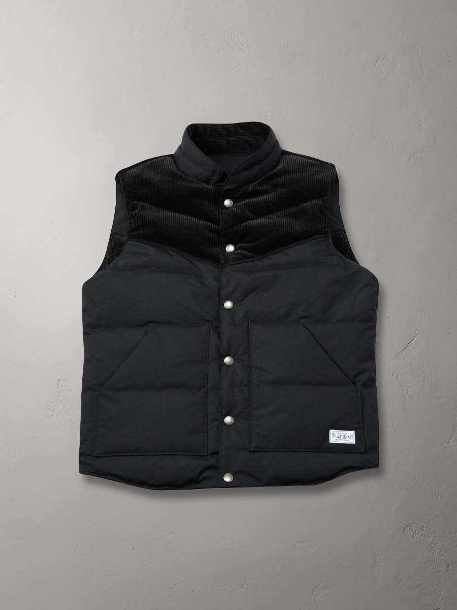 ダウン ベスト FN-OV-001 | THE FLAT HEAD