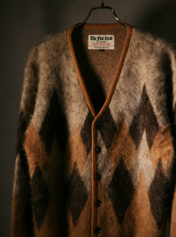 モヘア カーディガン FN-KC-W001 | THE FLAT HEAD