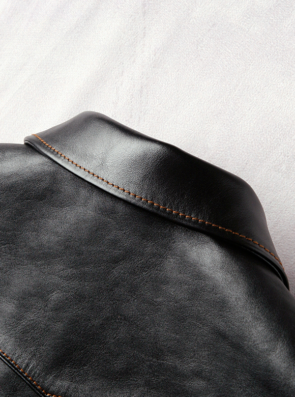 ホースハイド キルティング シングルライダースジャケット FN-LJ-HS004