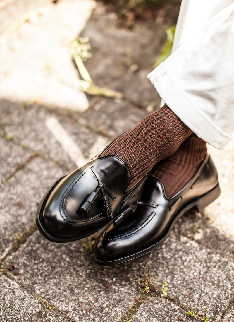 クロケット＆ジョーンズ | 名作タッセル、上質カーフで格上げ