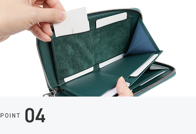 レンマ Elastico エラスティコ ミドル ラウンドウォレット lemma