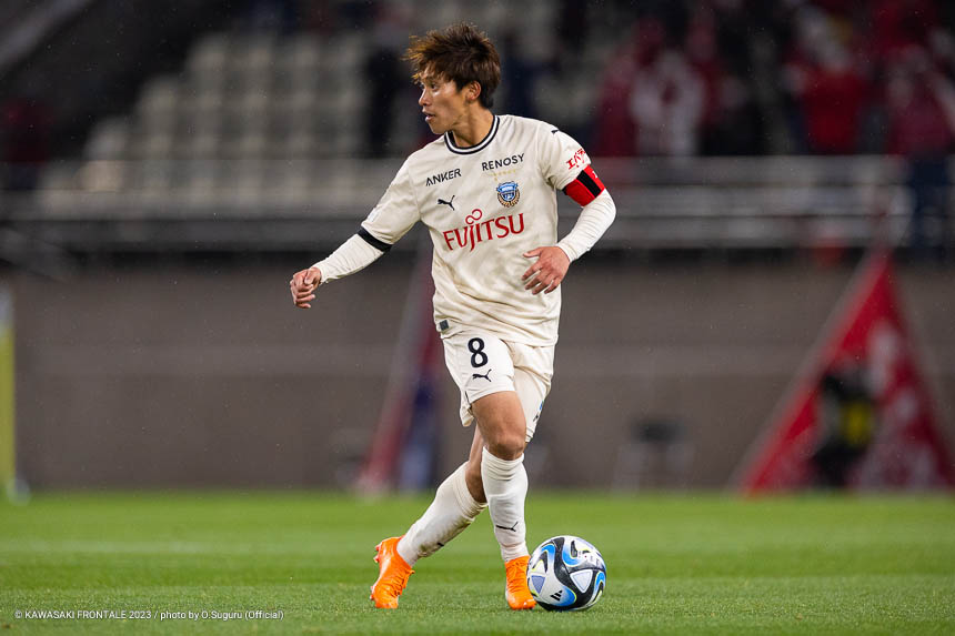 MF8/橘田 健人選手 | 選手・スタッフプロフィール2023 : KAWASAKI FRONTALE