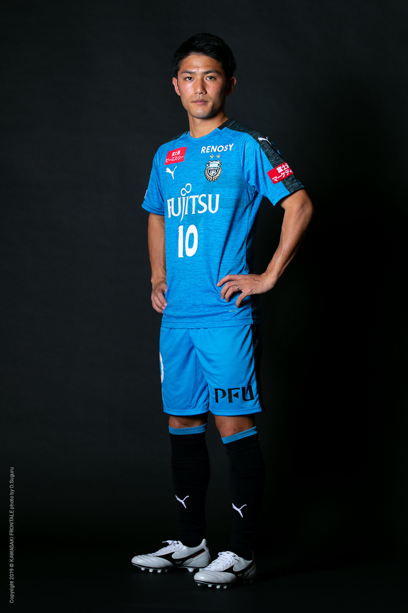 MF10/大島 僚太選手 | 選手・スタッフプロフィール2019 : KAWASAKI