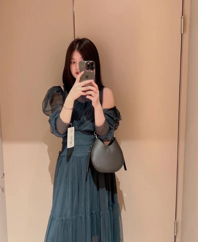 Fubail / Sustainableチュールボリュームドレス 単品購入で約5営業日内