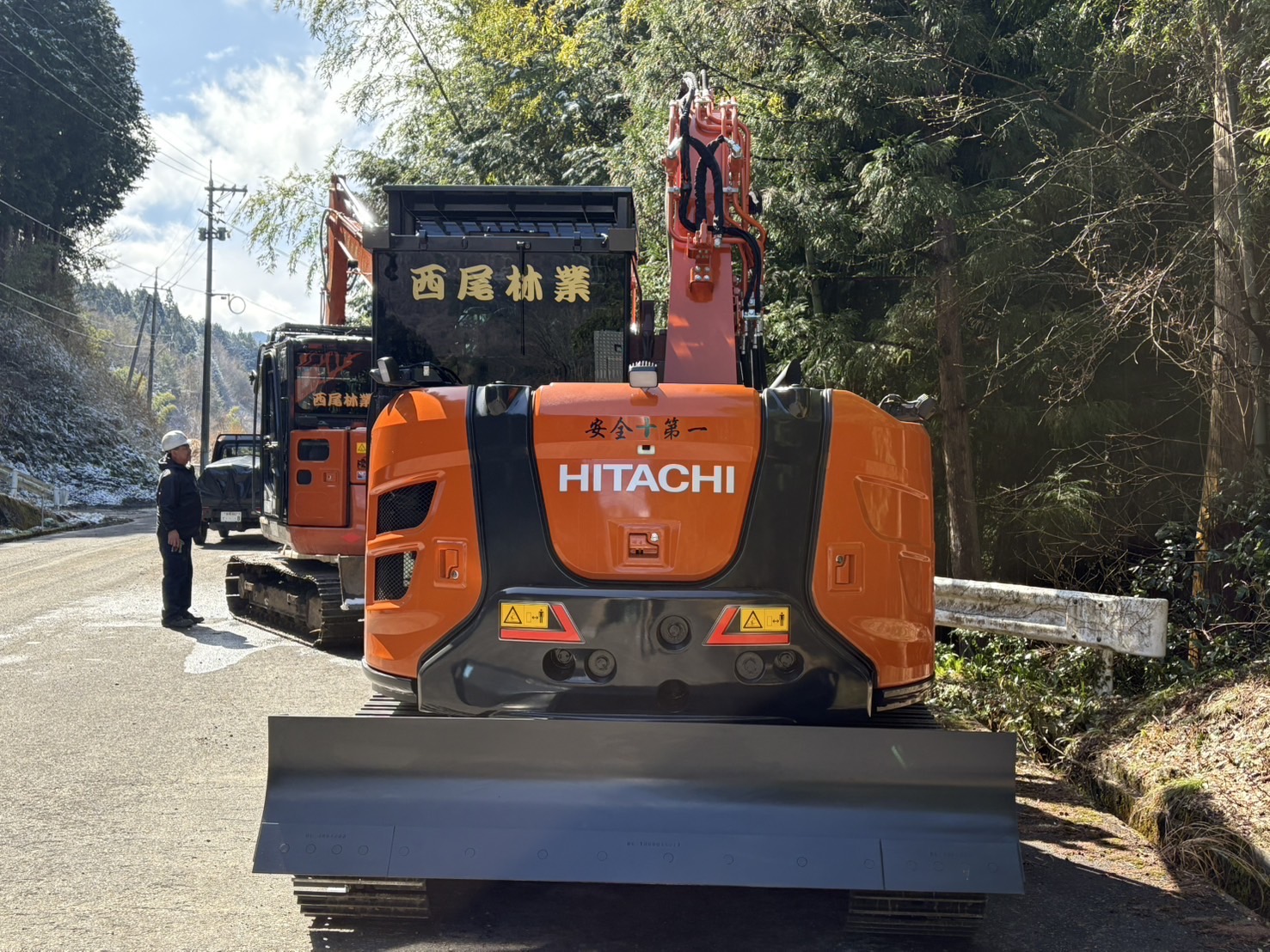 新車納入実績】日立建機 油圧ショベル「ZX75USK-7」のご紹介！◇新車