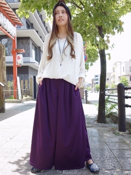 ゆらめき袴パンツ｜『梟』通販 エスニック/アジアン/ナチュラル