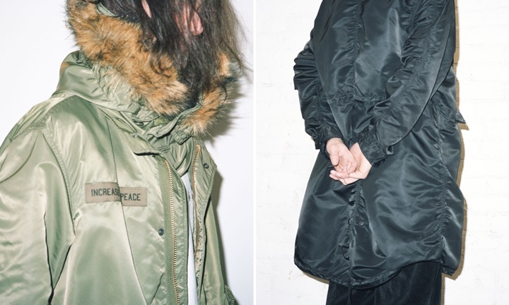 STUSSY × ALPHA INDUSTRIES 2018/1/1から”M-51 Fishtail Parka/Liner