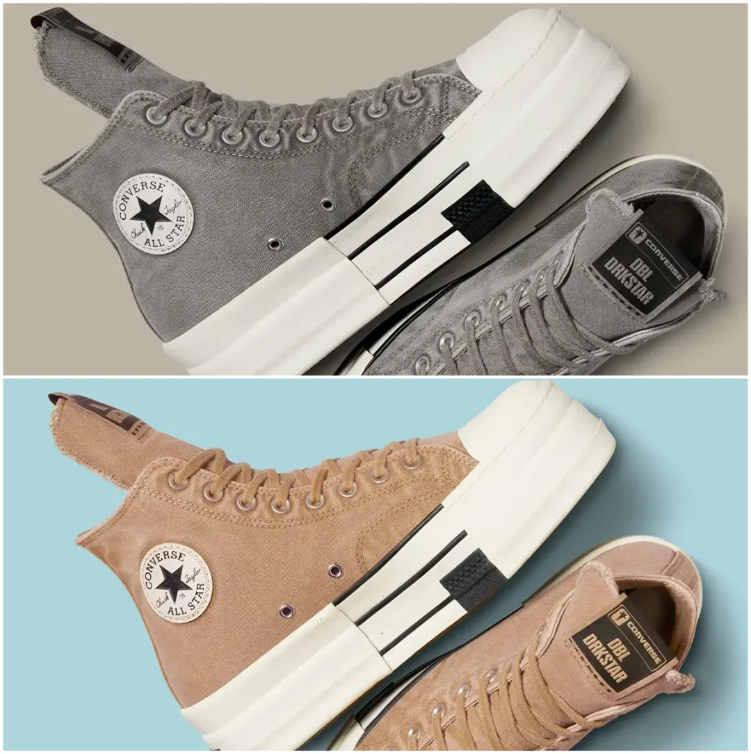 2024年 6/11 発売予定】Rick Owens × CONVERSE DRKSHDW DBL DRKSTAR