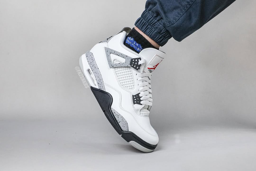 2025年 5/24 復刻】NIKE AIR JORDAN 4 RETRO “White Cement” (ナイキ