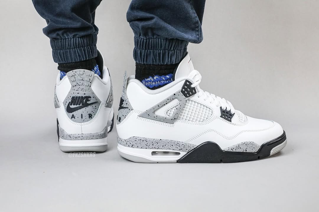 2025年 5/24 復刻】NIKE AIR JORDAN 4 RETRO “White Cement” (ナイキ