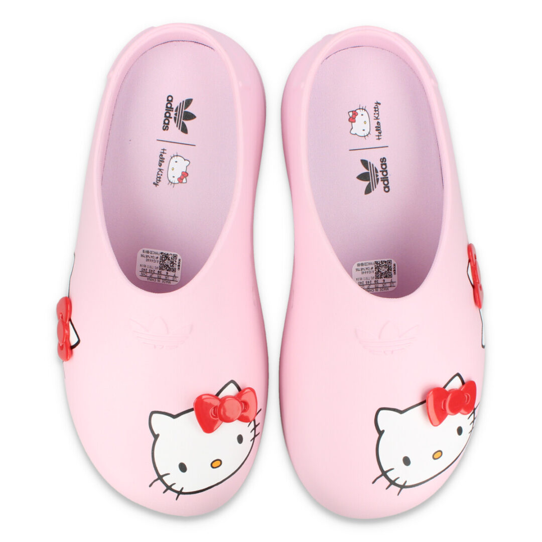 HELLO KITTY × adidas Originals ADIFOM STAN MULE “CLEAR PINK