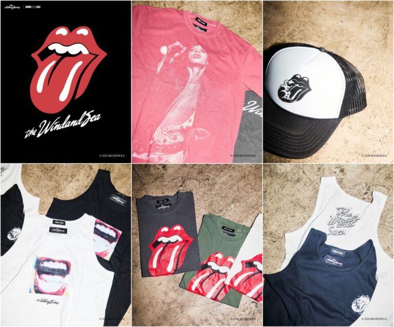 WIND AND SEA × The Rolling Stones コラボが2024年 7/20 発売 (ウィン