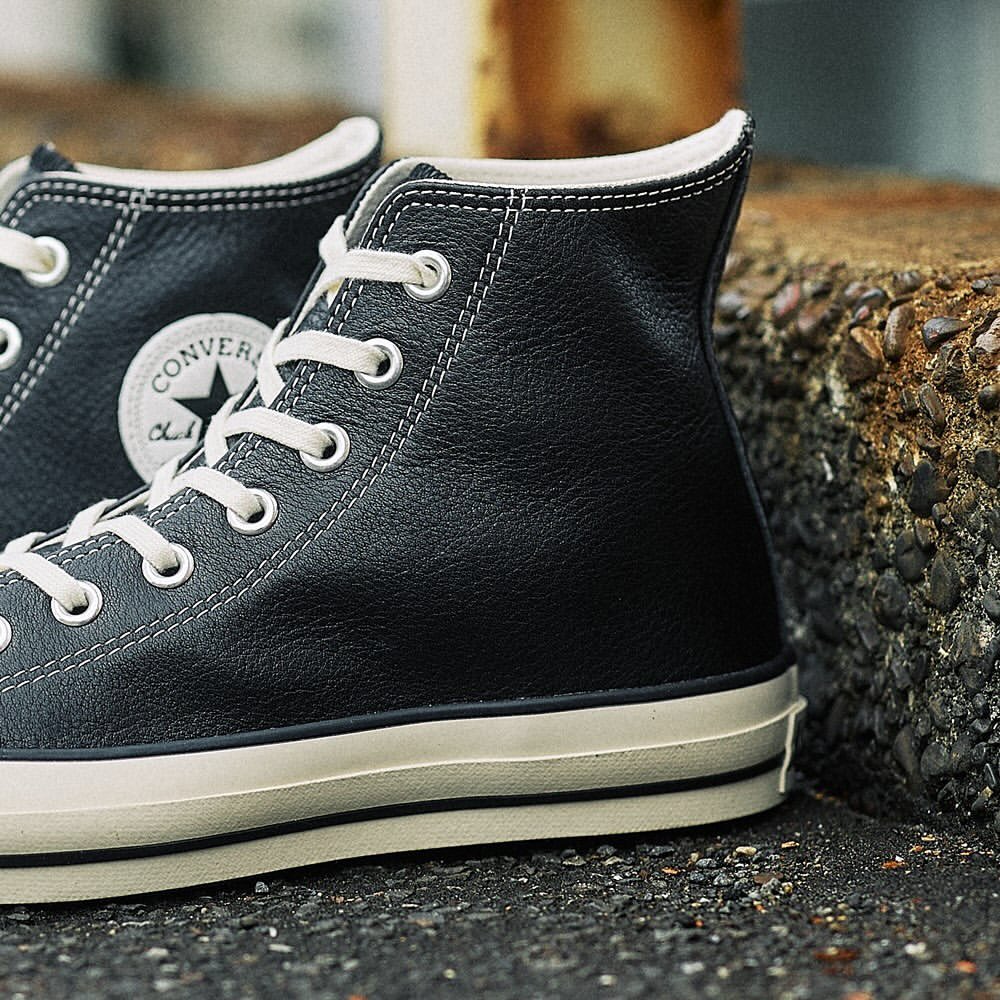 2024年 9/17 発売】日本国旗をイメージした CONVERSE LEATHER ALL STAR