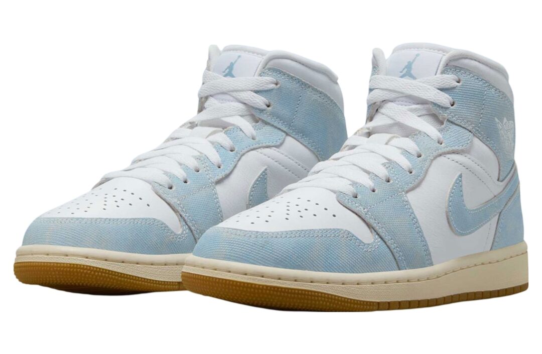 2025年 7/11 発売】NIKE W AIR JORDAN 1 MID “Denim/Gum” (ナイキ エア