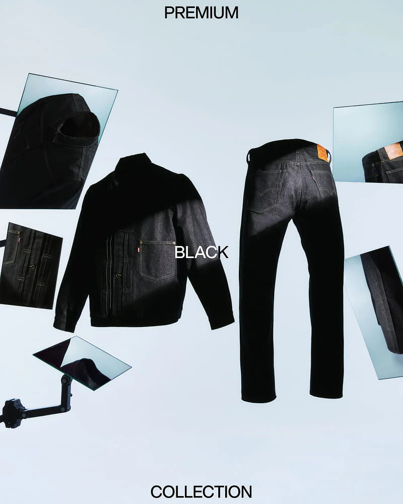 Levi's “PREMIUM BLACK COLLECTION” 1st Delivery 先行予約が2025年 8