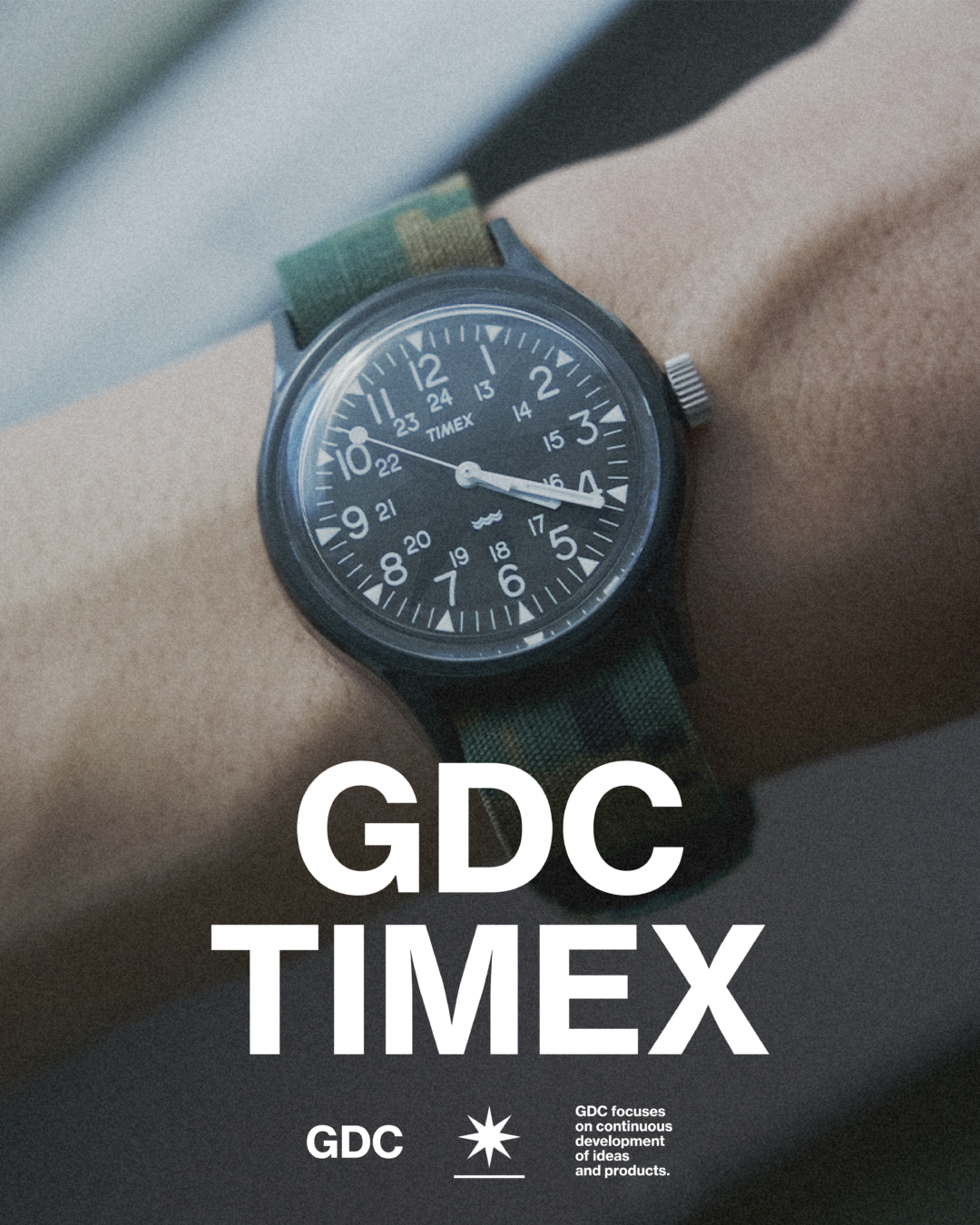 GDC × TIMEX コラボ Camber & SS TEEが2025年 3/22 発売 (ジー